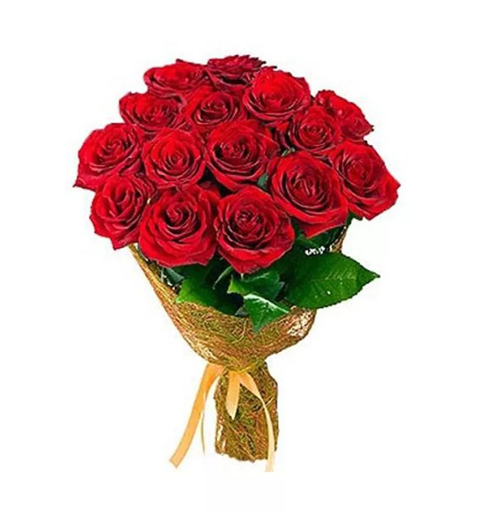 Fragrant Bloom in My Heart 10 Red Roses